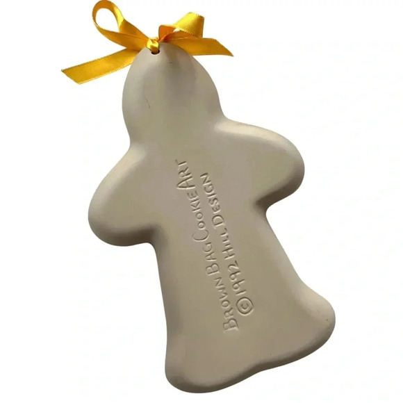 BROWN BAG COOKIE ART NWOT VINTAGE GINGERBREAD MAN COOKIE MOLD - Picture 2 of 3